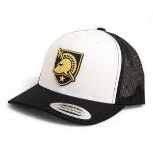Army Black Knights YP Snapback Hat- White/ Black